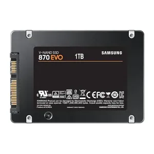 SSD SAMSUNG 870 EVO SATA 2.5”, 1TB, SATA 6 Gb/s, MZ-77E1T0B/EU