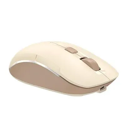 Мишка A4tech FB26CS Air2 Cafe Latte, Dual mode, 2000dpi, Li-Ion батерия, безшумна, Безжична