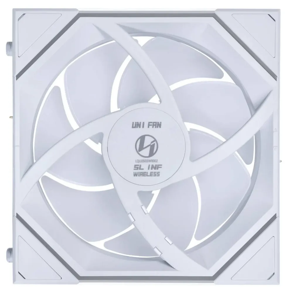 Вентилатори 3бр Lian Li UNI FAN SL-INF Wireless ARGB PWM - 120 mm Бели + Контролер