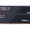 Памет G.SKILL Ripjaws S5 Black 128GB(2x64GB) DDR5 6400MHz, CL36 - Intel XMP