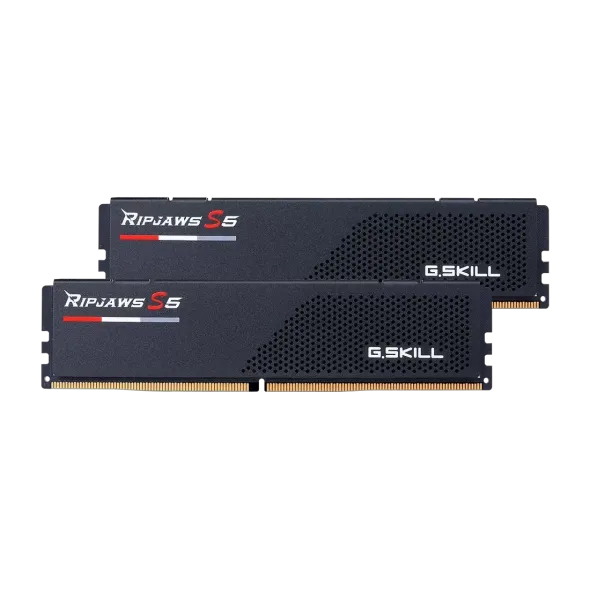 Памет G.SKILL Ripjaws S5 Black 128GB(2x64GB) DDR5 6400MHz, CL36 - Intel XMP