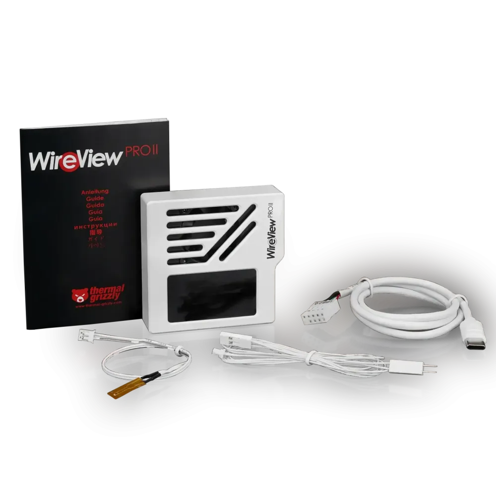Датчик за видеокарта Thermal Grizzly WireView Pro II GPU 12V-2x6 Reversed - White