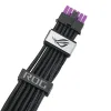 Кабел ASUS ROG Equalizer 12V-2x6 ATX 3.1 & PCIe 5.1 - Black