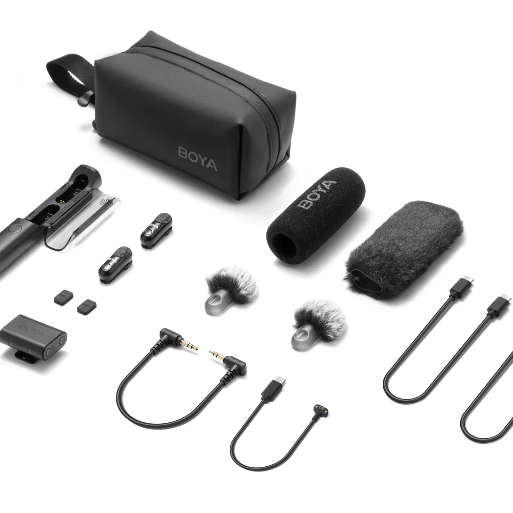 Безжична система микрофони All-in-One BOYA MAGIC 03 - USB-C