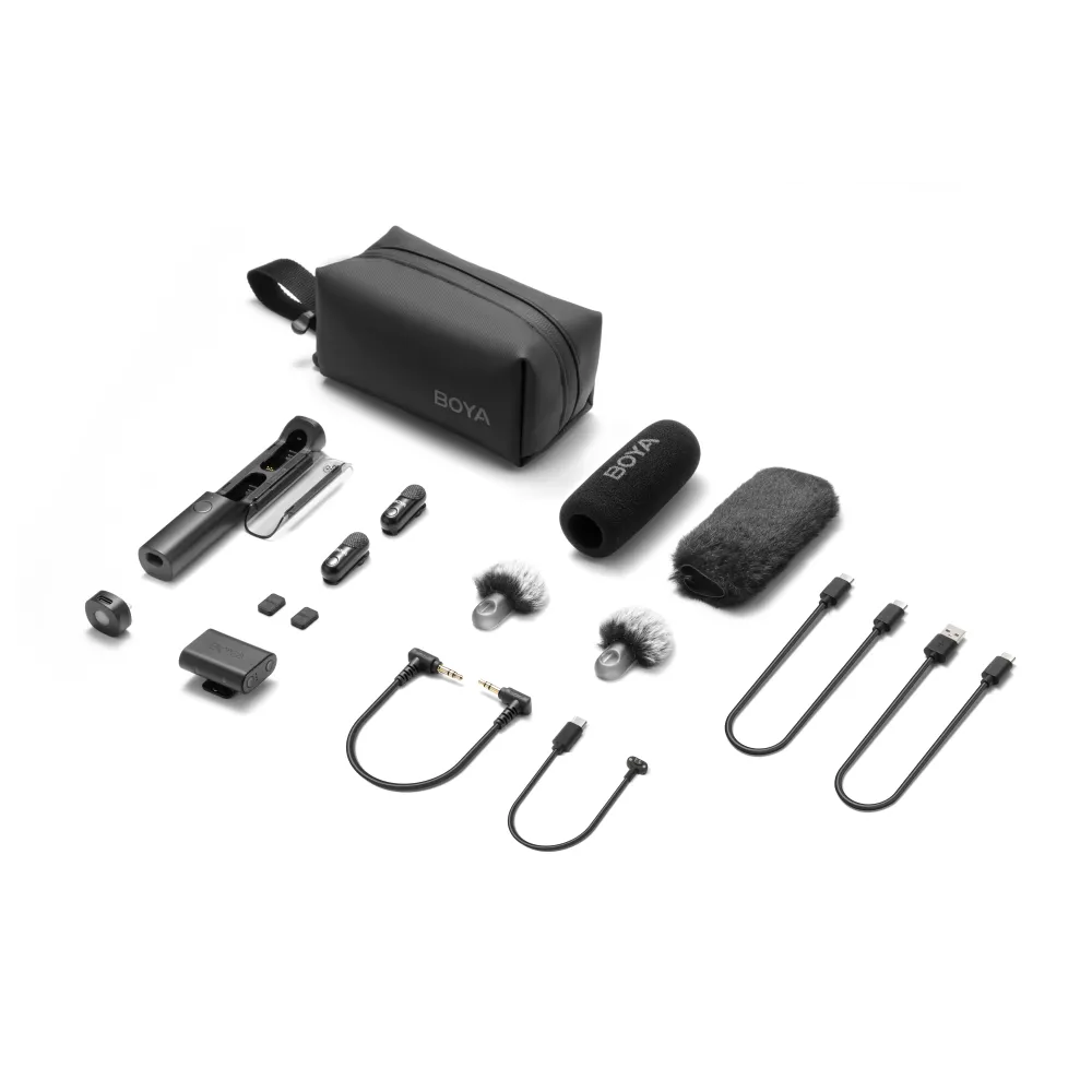 Безжична система микрофони All-in-One BOYA MAGIC 03 - USB-C