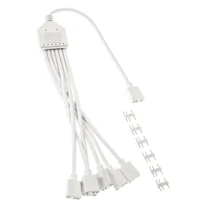 Кабел Kolink ARGB 1-6 Сплитер - 30 cm Бял