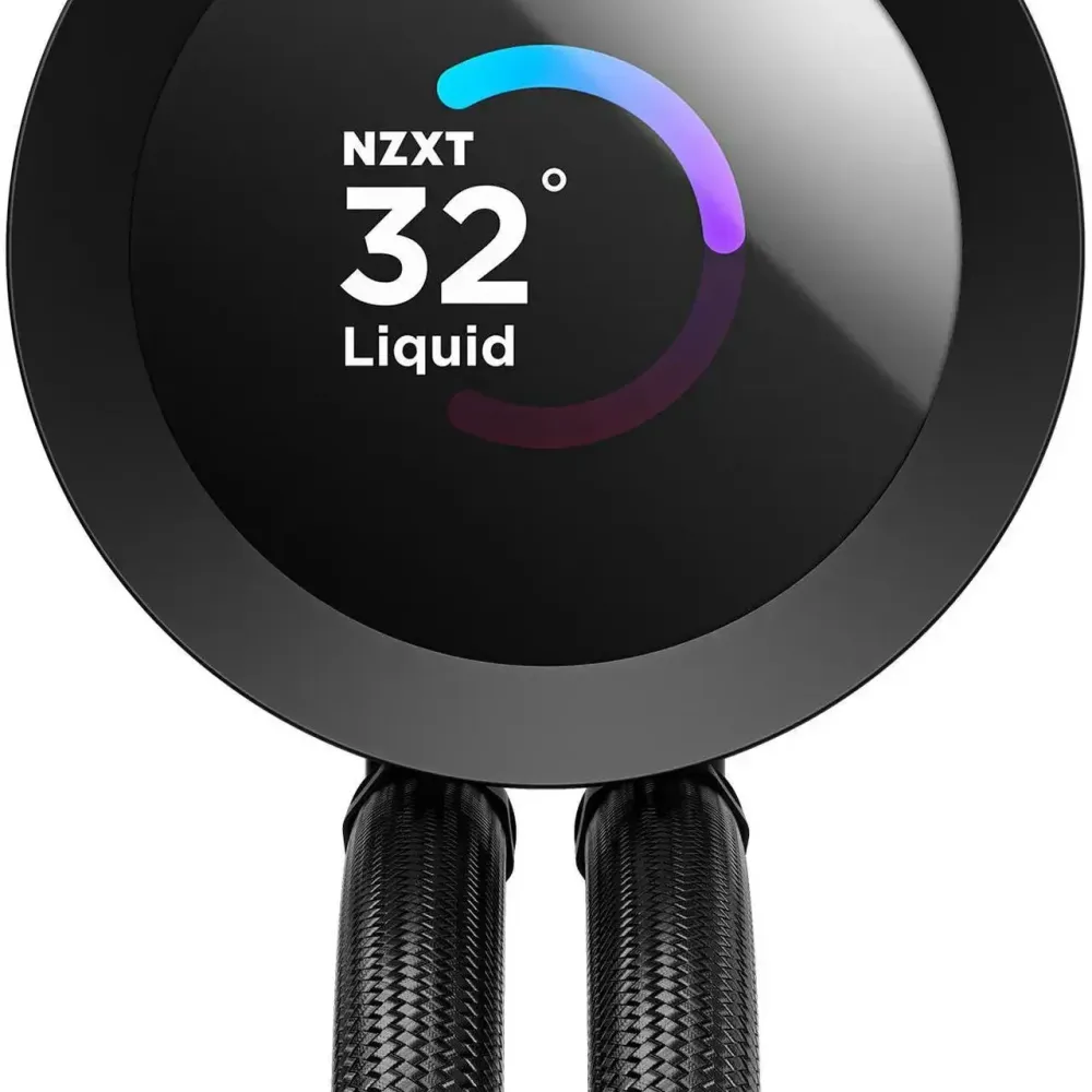 Охладител за процесор NZXT Kraken Plus 240 RGB LCD Display - Black