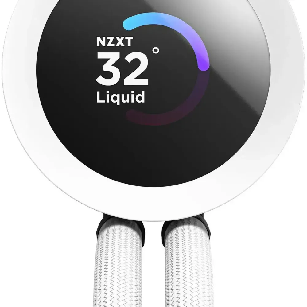 Охладител за процесор NZXT Kraken Plus 240 RGB LCD Display - White