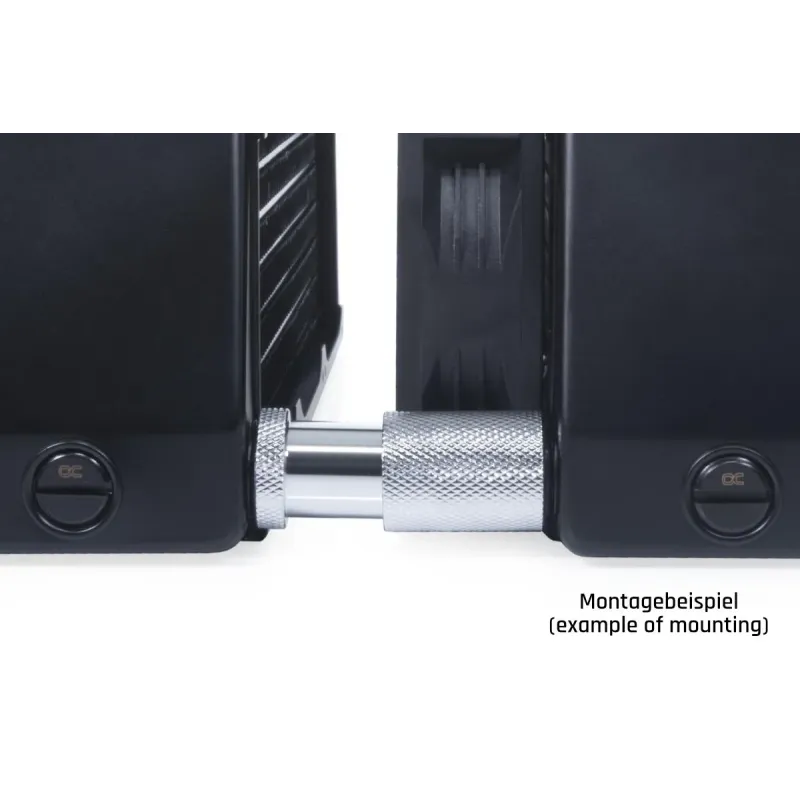 D-Plug Alphacool ES, 31.5mm, G1/4 AG auf G1/4 AG, Черен мат D-Plug Alphacool ES, 31.5mm, G1/4 AG auf G1/4 AG, Черен мат