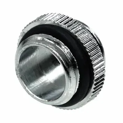 Адаптер Alphacool HF, Двоен нипел, G1/4 - G1/4, О-пръстен, Сребрист