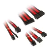 Комплект оплетени кабели Kolink Core, Black/Red Комплект оплетени кабели Kolink Core, Black/Red