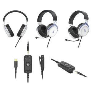 A4tech Bloody M590i Sports Navy Геймърски жични слушалки с микрофон