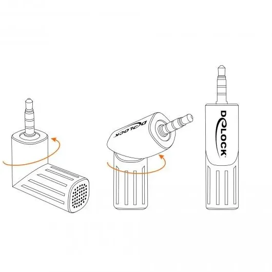 Микрофон DeLock 65893, За смартфон/таблет, 65893