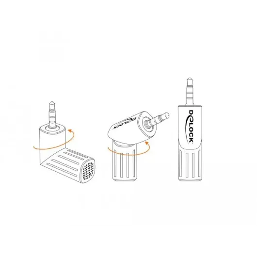 Микрофон DeLock 65893, За смартфон/таблет, 65893 Микрофон DeLock 65893, За смартфон/таблет, 65893