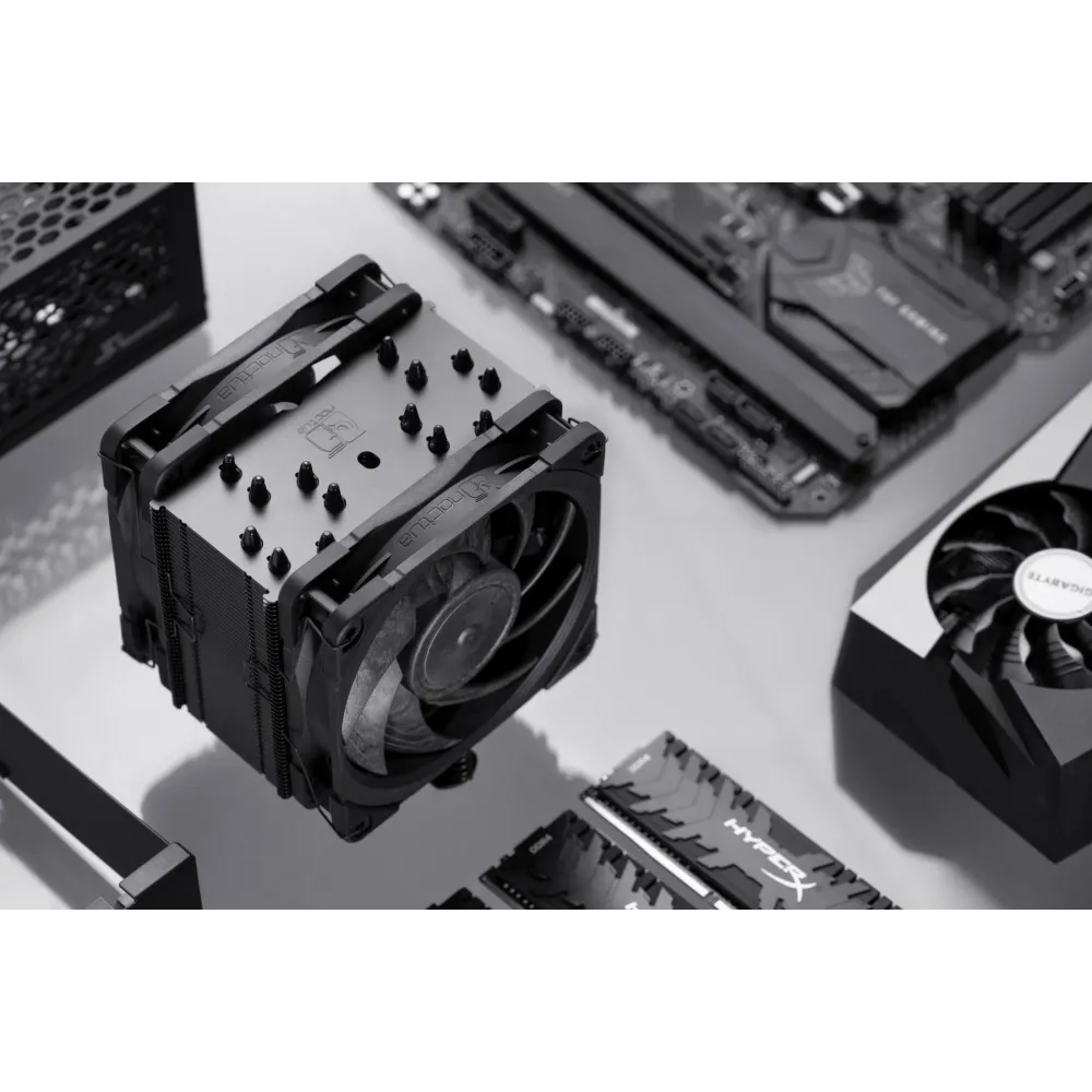 Охладител за процесор Noctua NH-U12A DUAL Chromax.black Охладител за процесор Noctua NH-U12A DUAL Chromax.black
