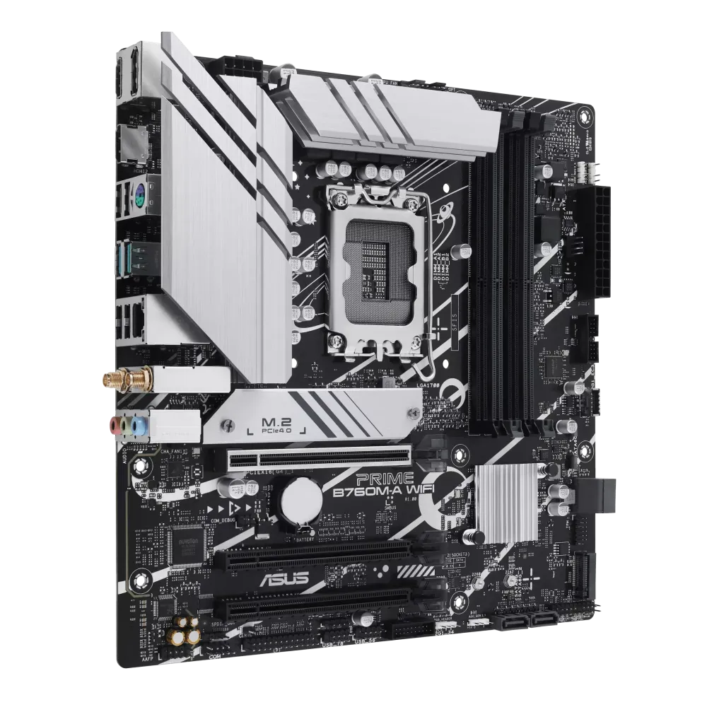 Дънна платка ASUS PRIME B760M-A WIFI DDR5, LGA 1700