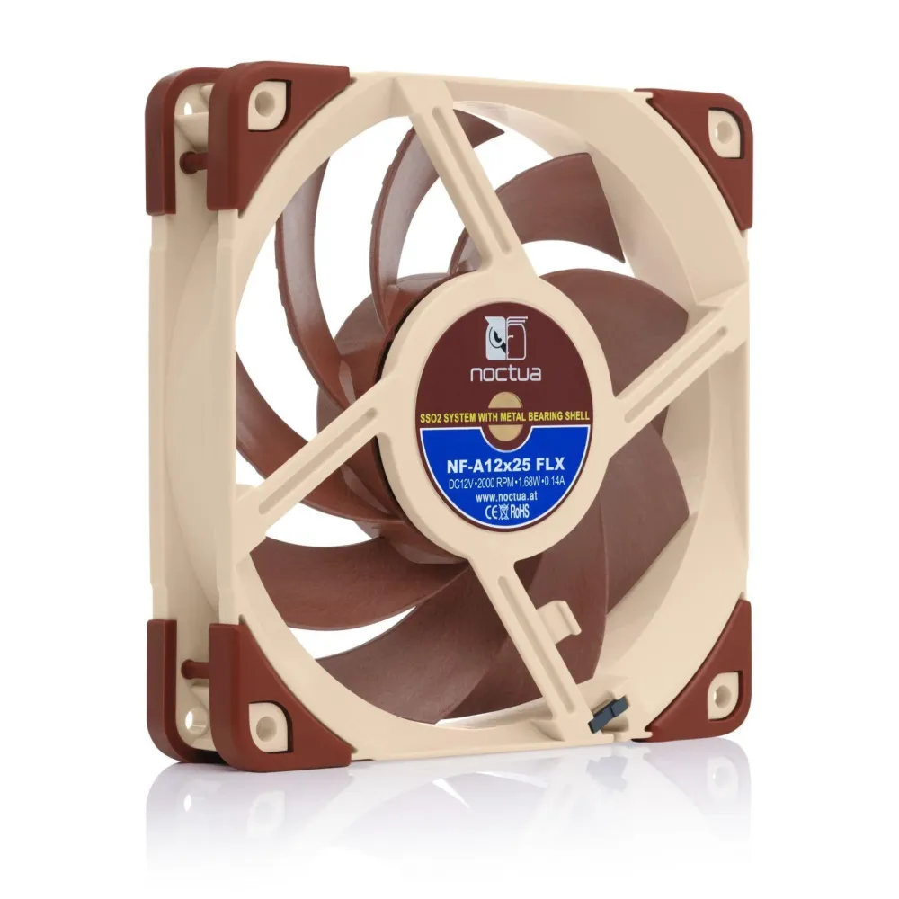 Вентилатор Noctua NF-A12x25 FLX, 120 mm Вентилатор Noctua NF-A12x25 FLX, 120 mm