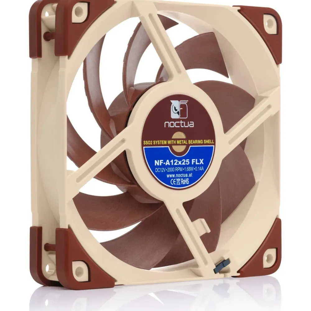 Вентилатор Noctua NF-A12x25 FLX, 120 mm Вентилатор Noctua NF-A12x25 FLX, 120 mm