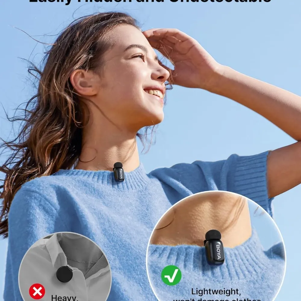 Безжична микрофонна система BOYA Mini 2-03 с Lightning