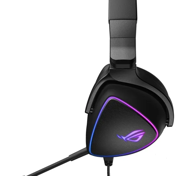 Геймърски слушалки ASUS ROG Delta S, USB-C, Aura Sync RGB
