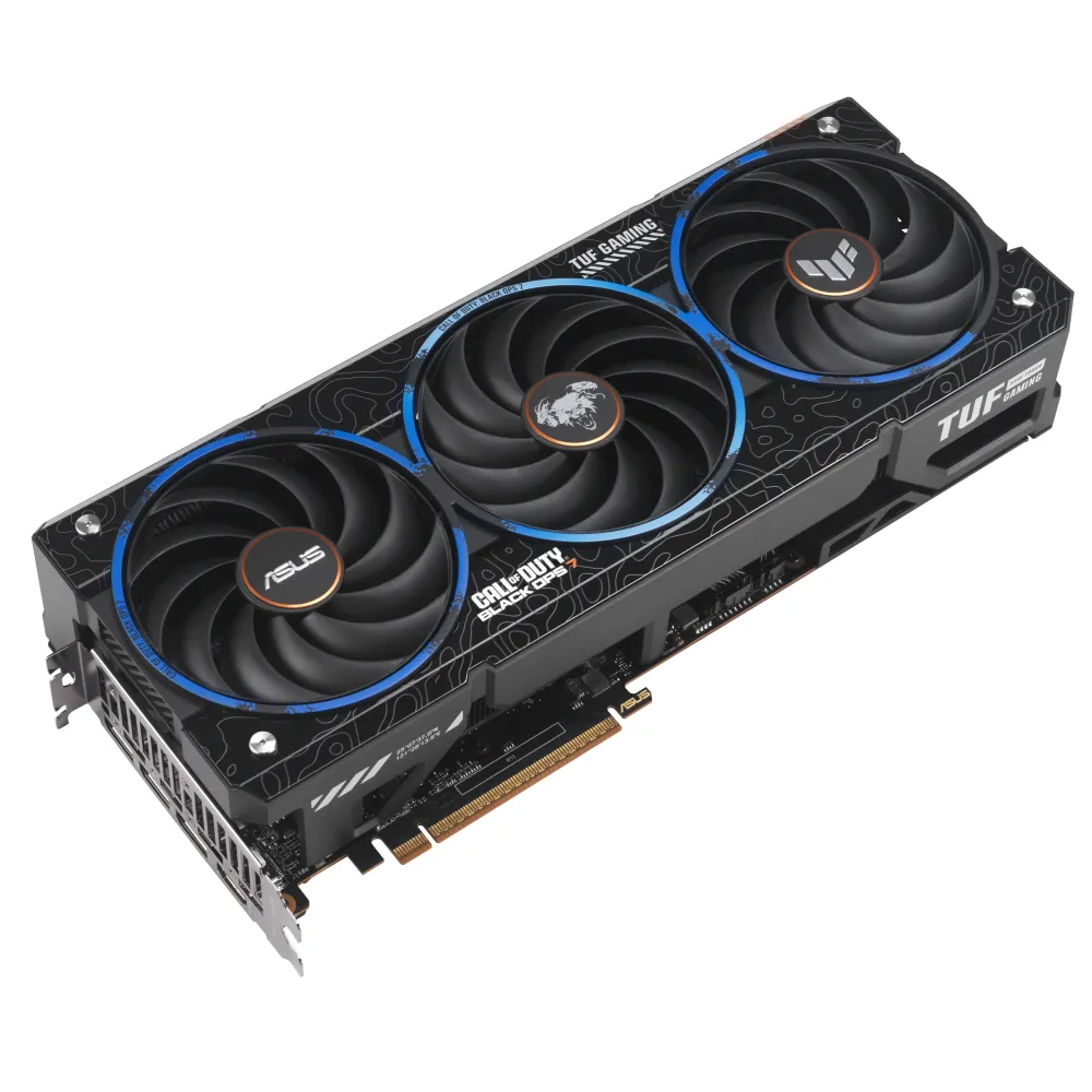 Видео карта ASUS TUF GAMING RADEON RX 9070 XT COD BO7 Speical Edition OC 16GB GDDR6 Видео карта ASUS TUF GAMING RADEON RX 9070 XT COD BO7 Speical Edition OC 16GB GDDR6