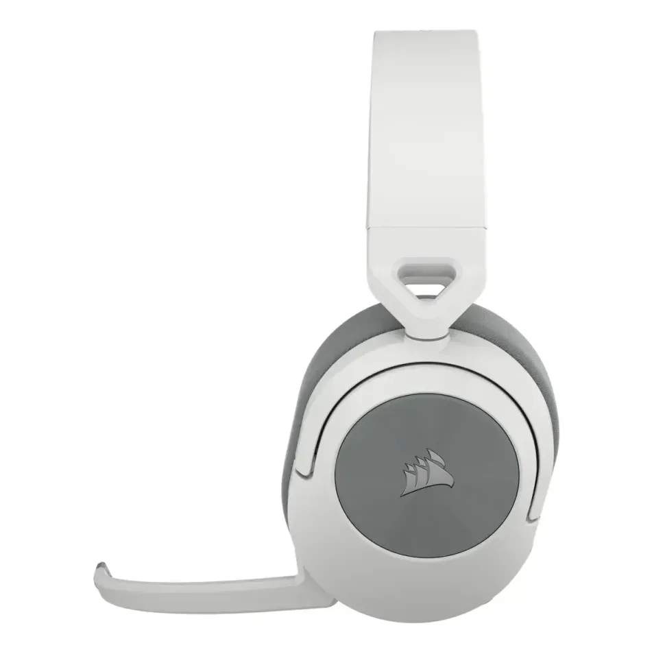 Геймърски слушалки с микрофон Corsair HS55 White безжични и блутут PC/PS5/PS4
