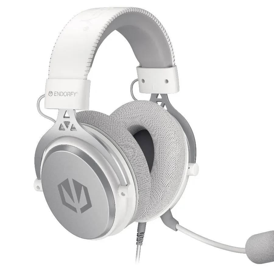 Геймърски слушалки ENDORFY Viro - Onyx White