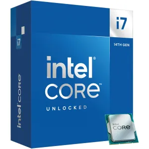 Процесор Intel Raptor Lake i7-14700K, 20 Cores 3.4 GHz, 33MB, 125W, LGA1700, BOX Процесор Intel Raptor Lake i7-14700K, 20 Cores 3.4 GHz, 33MB, 125W, LGA1700, BOX