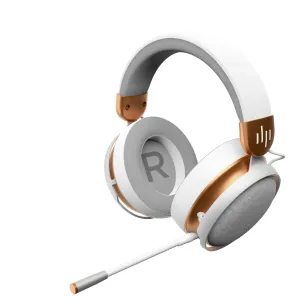 Геймърски безжични слушалки Dark Project Sono Wireless - White/Gold Геймърски безжични слушалки Dark Project Sono Wireless - White/Gold