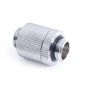 D-Plug Alphacool ES, 20mm, G1/4 AG auf G1/4 AG, Сребрист