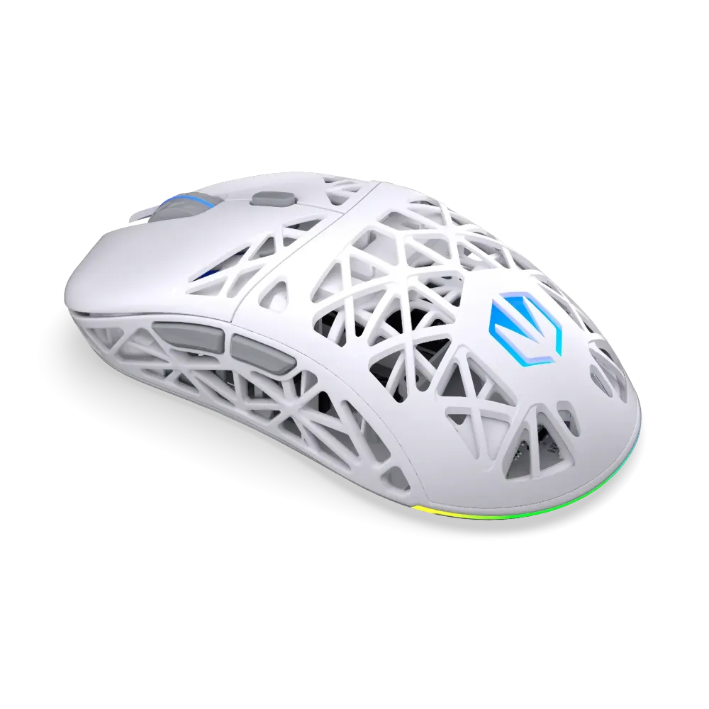 Геймърска безжична мишка ENDORFY LIV Plus Onyx White