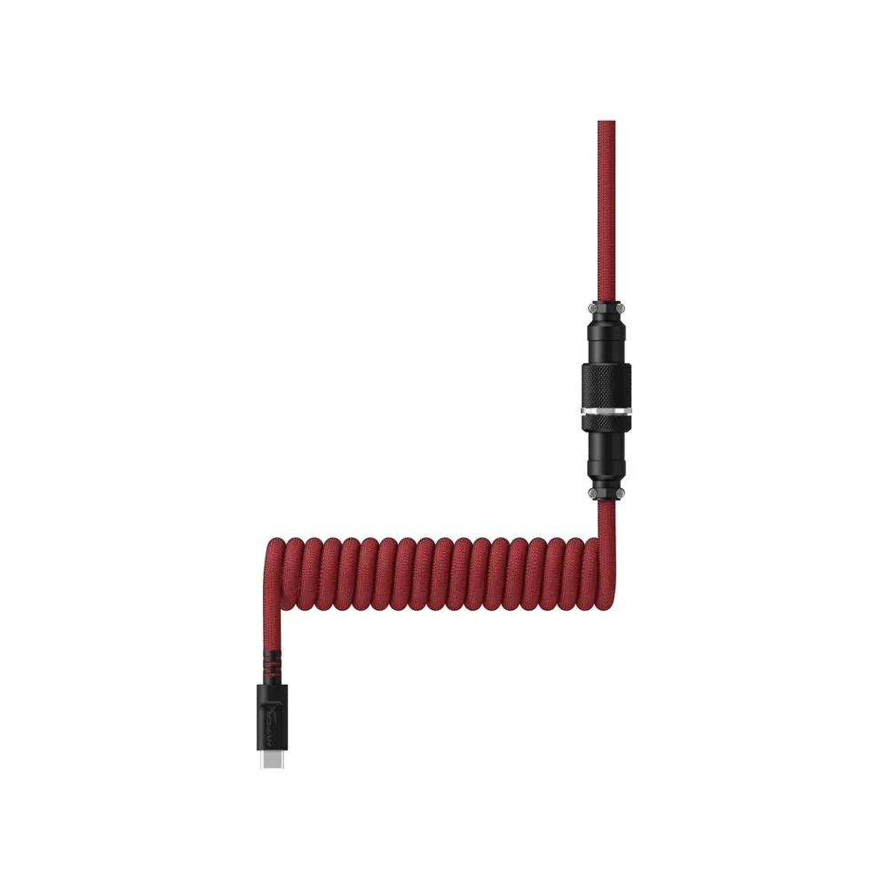 Кабел за клавиатура HyperX Coiled Cable USB-C Red-Black