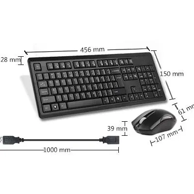 Комплект клавиатура и мишка A4tech 4200N