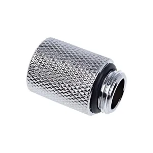 Удължител Alphacool Eiszapfen, 20 mm, G1/4 външна към G1/4 вътрешна резба, Сребрист