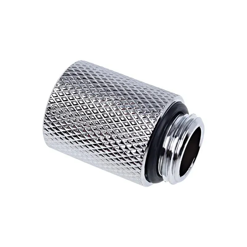 Удължител Alphacool Eiszapfen, 20 mm, G1/4 външна към G1/4 вътрешна резба, Сребрист