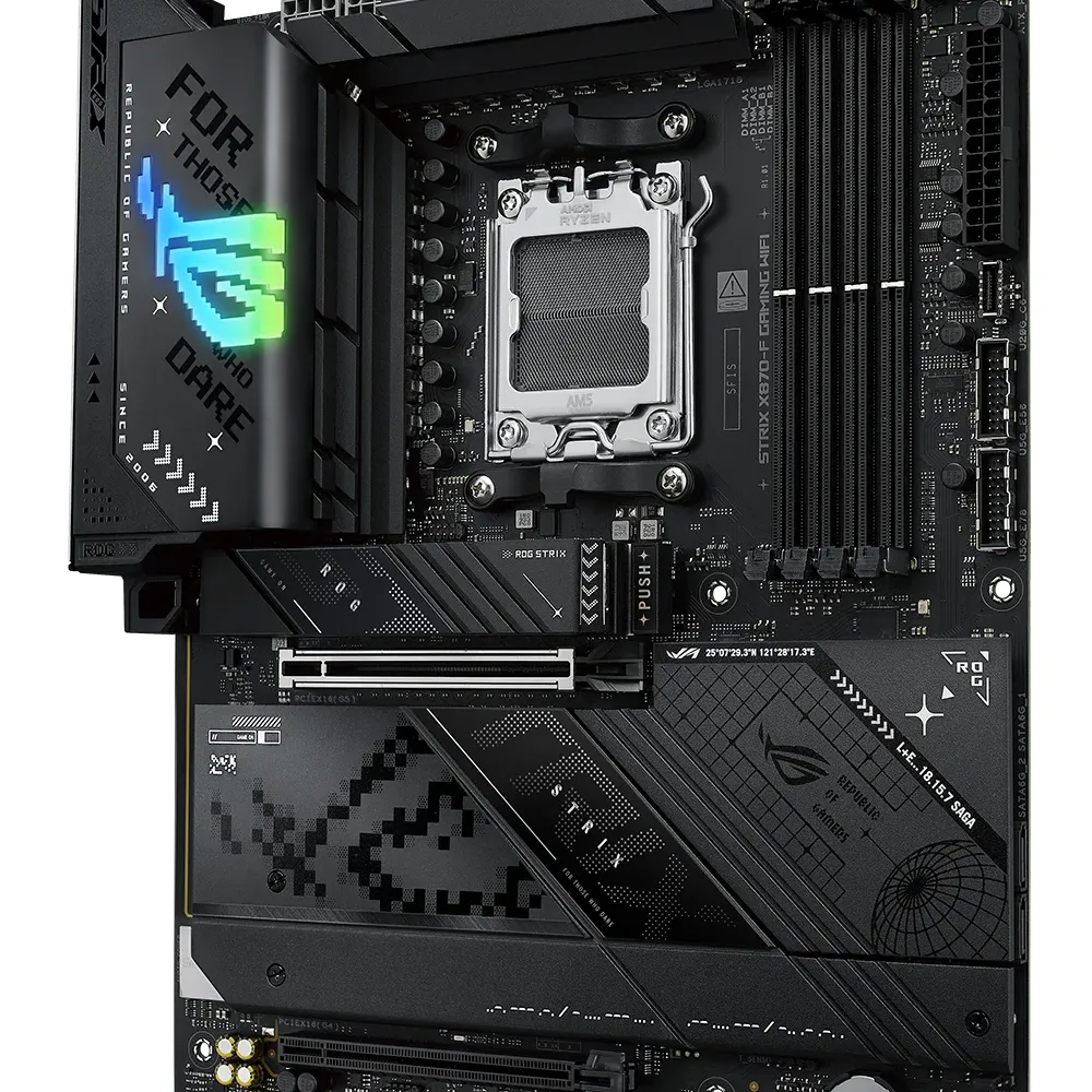 Дънна платка ASUS ROG STRIX X870-F GAMING WIFI AM5 DDR5
