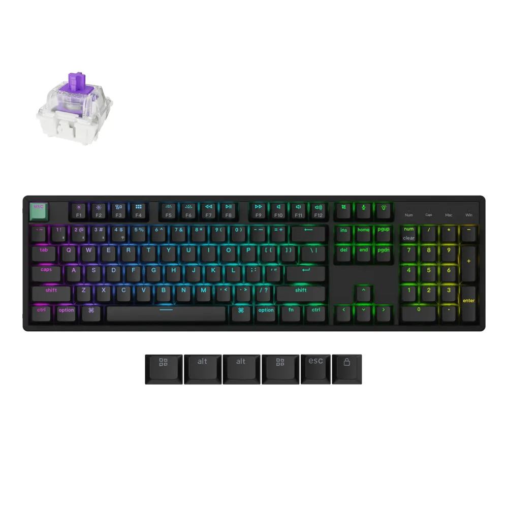 Геймърска безжична Механична клавиатура Keychron K10 HE Magnetic Switch - Standard Edition Геймърска безжична Механична клавиатура Keychron K10 HE Magnetic Switch - Standard Edition