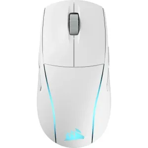 Геймърскa безжична/блутут мишка Corsair M75 White Wireless Lightweight RGB