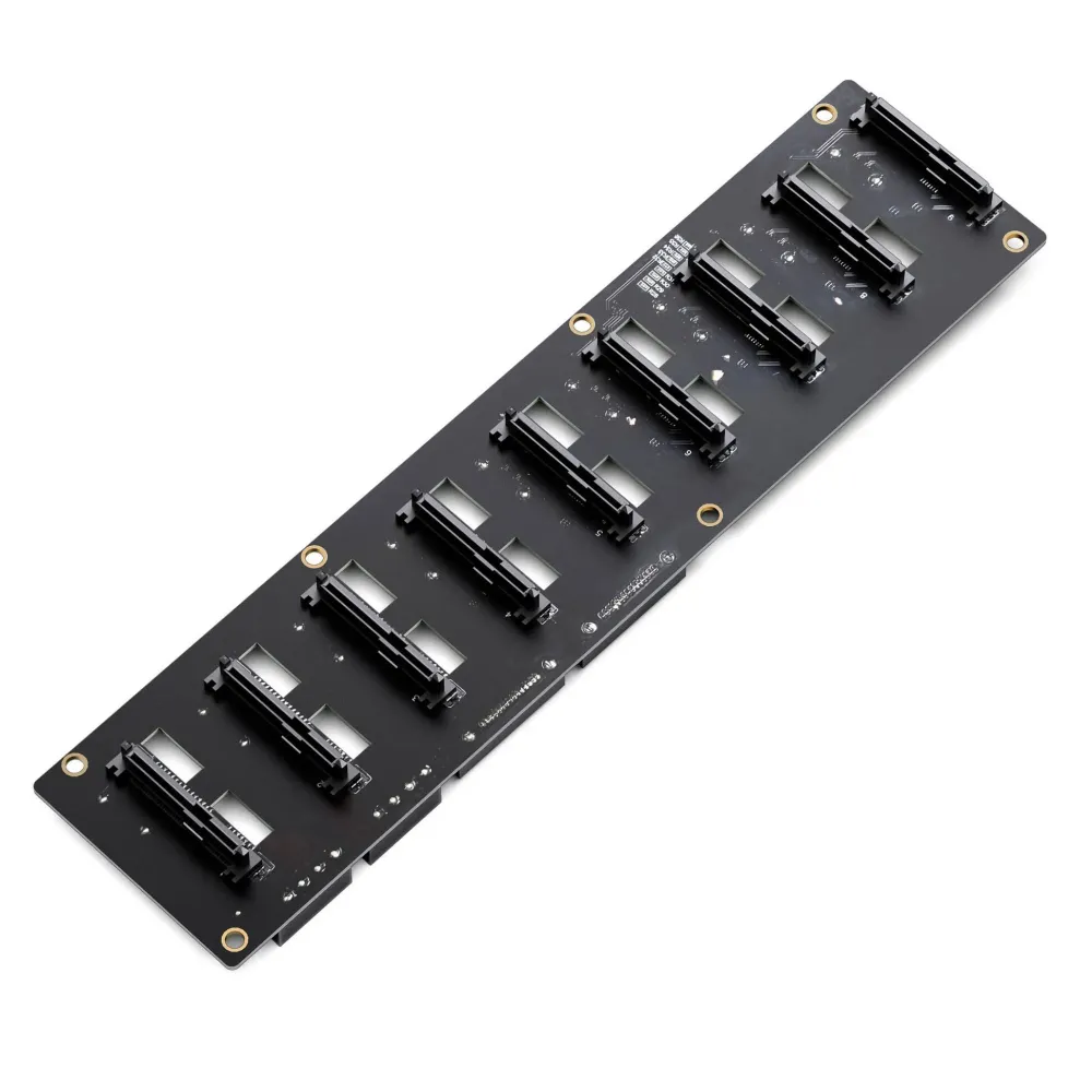 Кутия Jonsbo N6 NAS Micro-ATX - Black