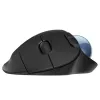 Безжична оптична мишка Logitech ERGO M575S graphite, Trackball