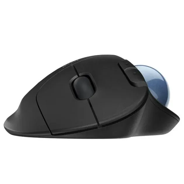 Безжична оптична мишка Logitech ERGO M575S graphite, Trackball