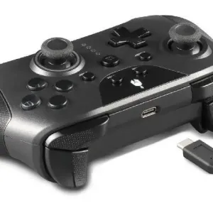 Безжичен геймпад Spartan Gear Mora 3 за PC и Switch - Черен