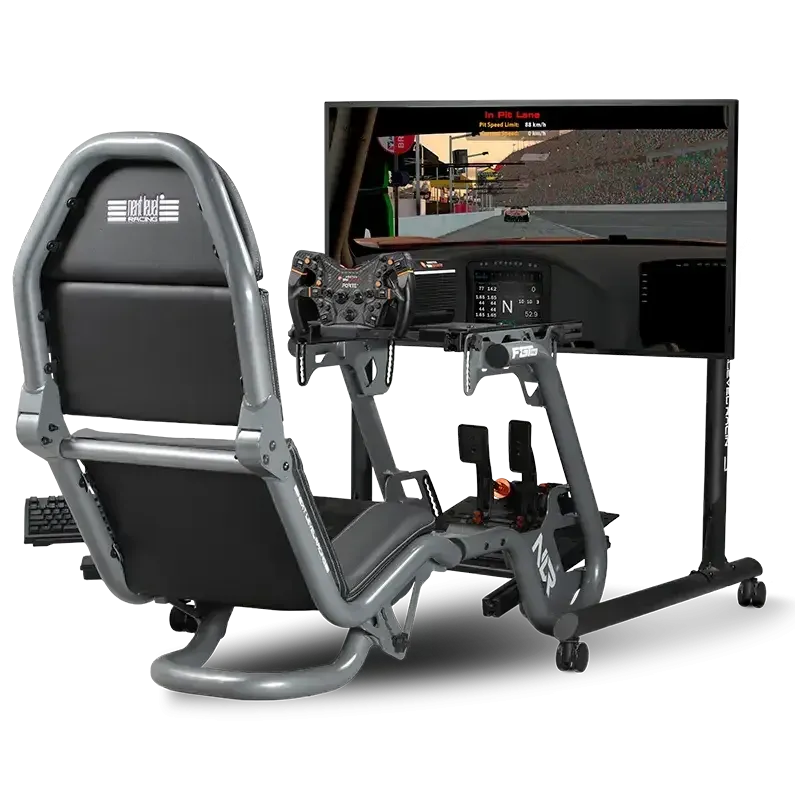 Стойка за монитор Next Level Racing Round Tube Freestanding Single Monitor Stand