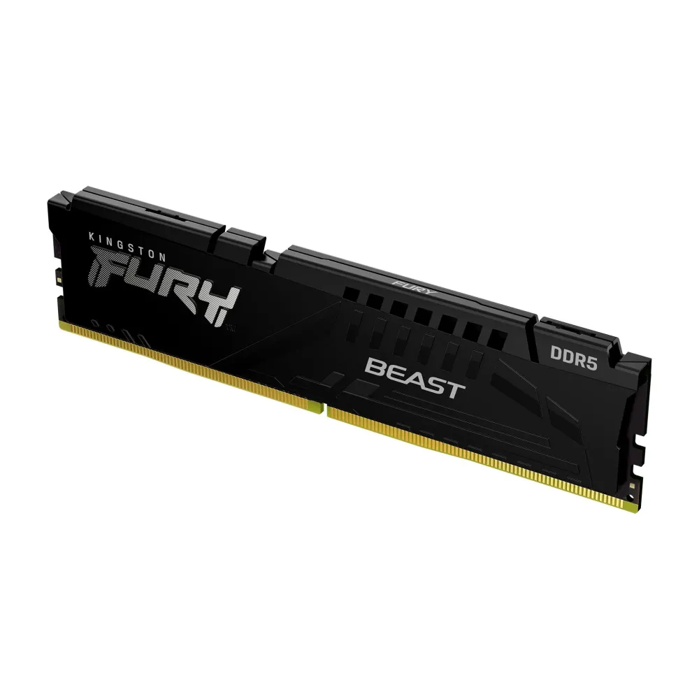 Памет Kingston FURY Beast Black 32GB(2x16GB) DDR5 - KF564C32BBEK2-32
