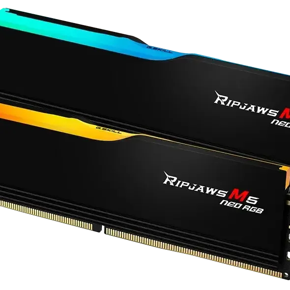 Памет G.SKILL Ripjaws M5 Neo RGB Black 64GB(2x32GB) DDR5-6000 - AMD EXPO