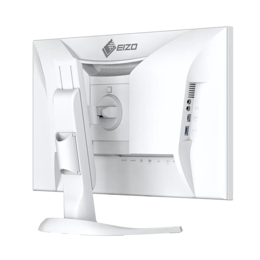 Монитор EIZO FlexScan EV2740X, IPS, 27 inch, Wide, 4K, HDMI, DisplayPort, USB-C, Бял