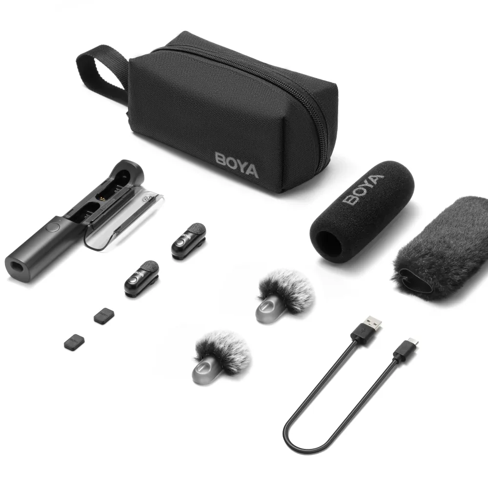 Безжична система микрофони All-in-One BOYA MAGIC 05