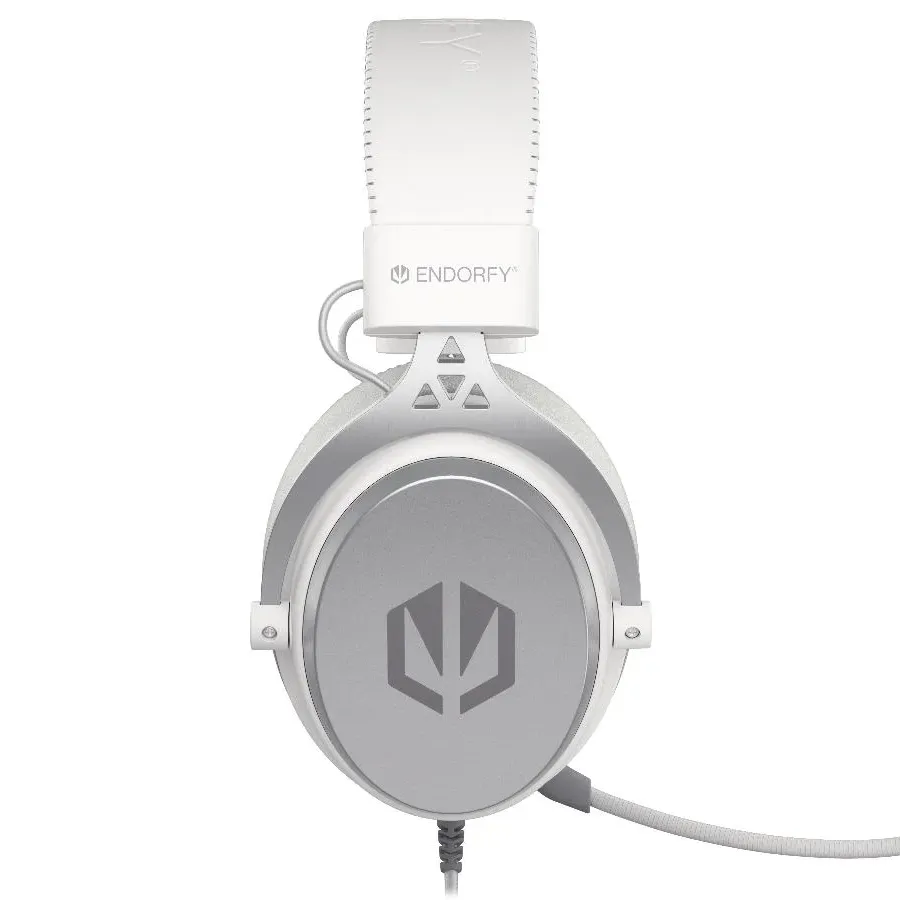 Геймърски слушалки ENDORFY Viro Plus 7.1 USB - Onyx White