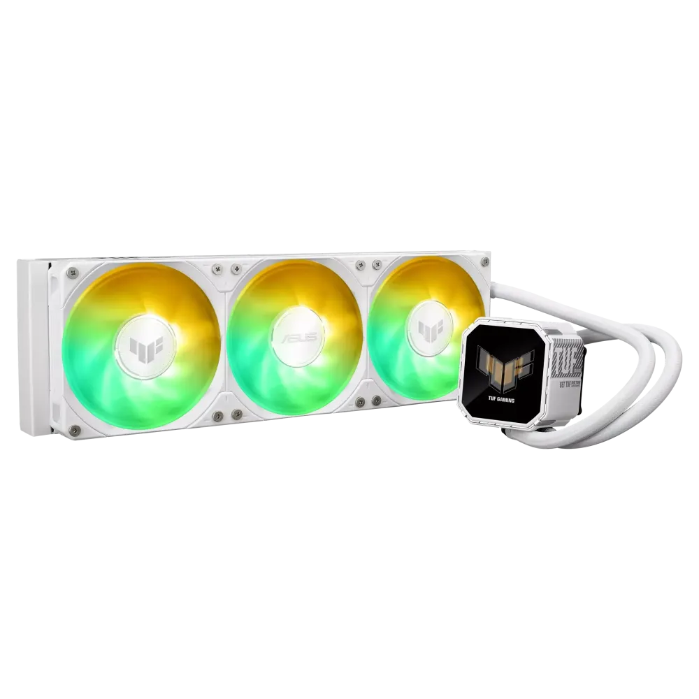 Охладител за процесор ASUS TUF Gaming LC III 360 ARGB LCD White Edition