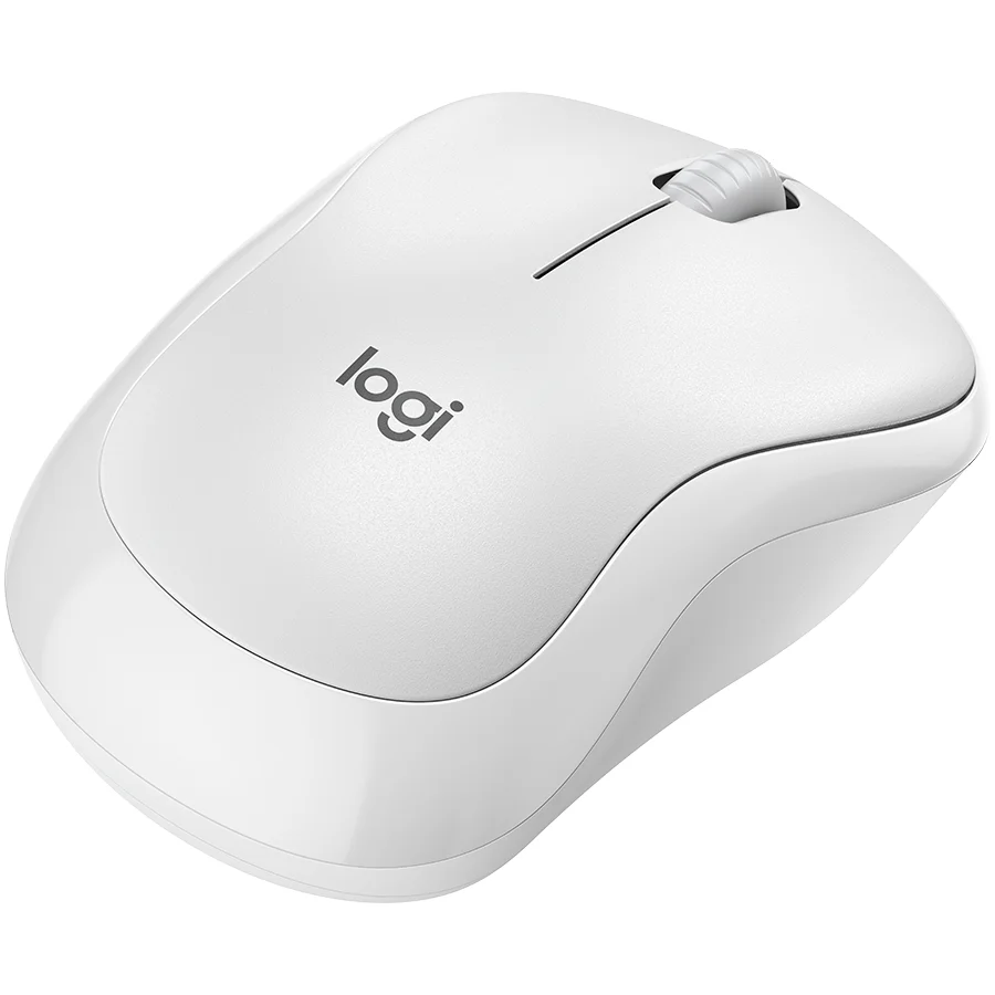 Безжична оптична мишка LOGITECH M240, Off-White